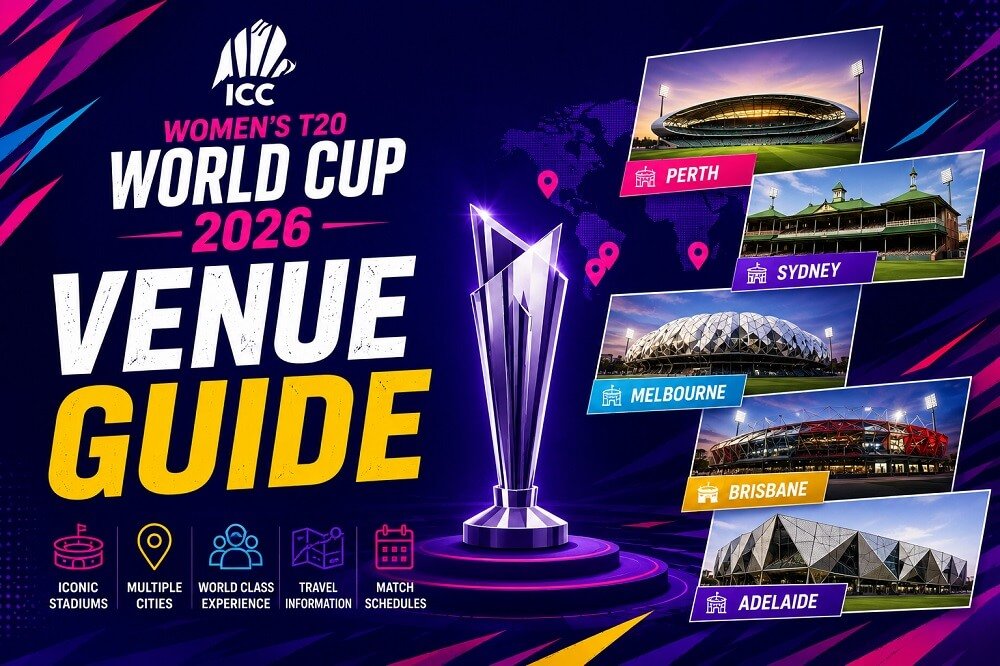 A complete guide to ICC Women's T20 World Cup 2026 venues, pitch conditions, weather patterns, and how grounds could influence results.